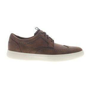 Rockport Mens Colle Wingtip Brown Shoes (NWT)